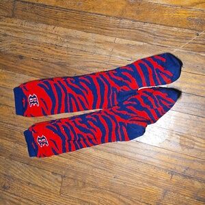 Boston Red Sox Zebra Print Socks